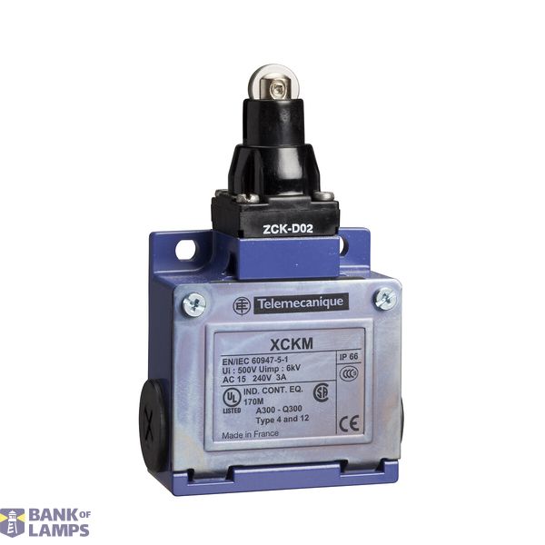 SAFETY LIMIT SWITCH METAL 2NC 1NO SLOW B (CT à 12 C62) image 6