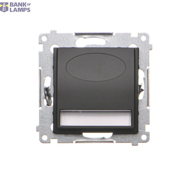LED luminaire, 230V, black matt image 1