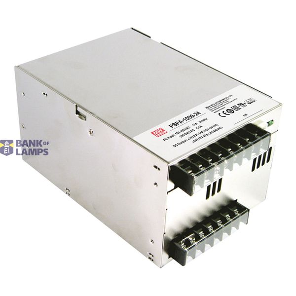 PSPA-1000-24 Switching power supply, closed, 1008W, PFC 24V, 42A, MEAN WELL image 1