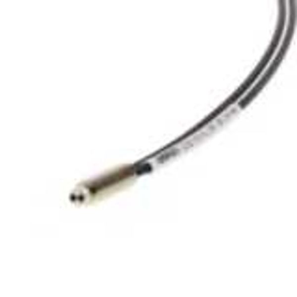 Fiber optic sensor head, diffuse, M6 cylindrical axial, R1 flexible fi E32 1458A image 3