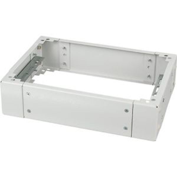 BPZ-KR101/300 Cable marshalling box for IP30 floor standing distribution boards, HxWxD = 100 x 1000 x 300 mm,  gray image 2