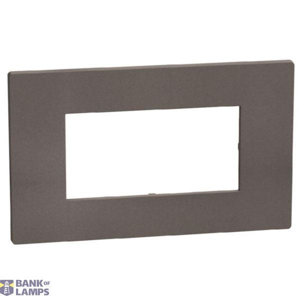 Cover Plate Light Now 4 Modules Moka Stone image 1