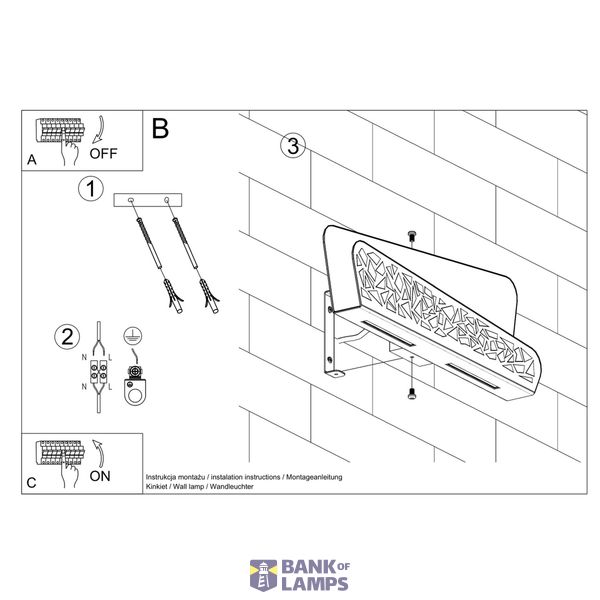 WALL LAMP ALIZA WHITE G9 2X40W IP20 image 8