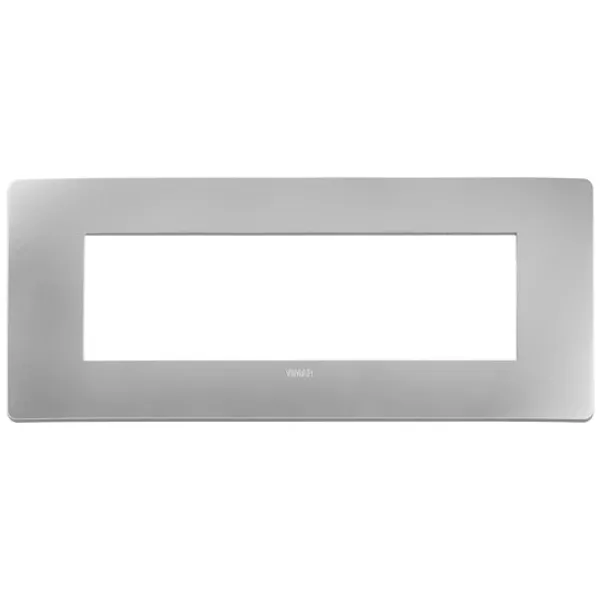 Plana Up 7M cover plate, silver image 1