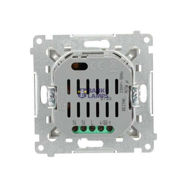 Quadruple socket outlet with earthing - IP20 version, 16A, Screw, dark grey image 1