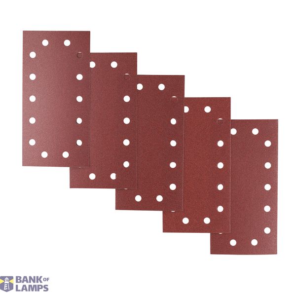 5x Half Punched Velcro 115x230mm image 1