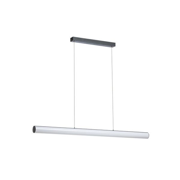 RIVIER LED I pendant black/frosted acrylic 230V LED 24W 3000K image 1