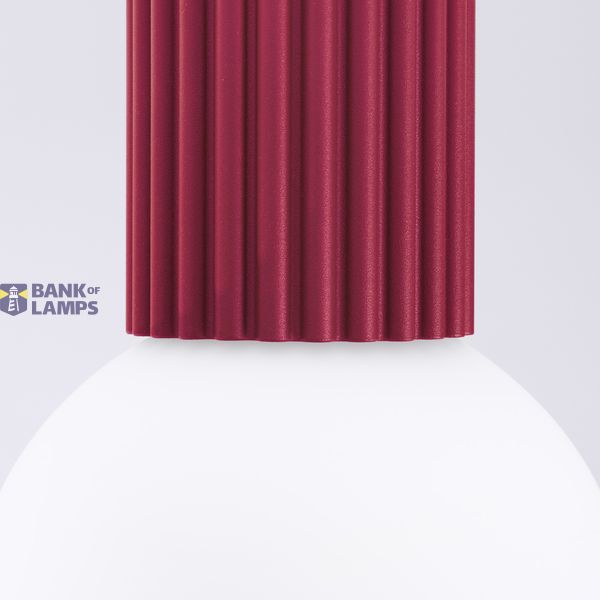 Ceiling lamp HALO burgundy image 8
