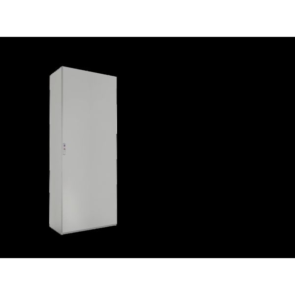 VX SE free-standing enclosure system, WHD: 800x2000x400 mm, sheet steel image 1