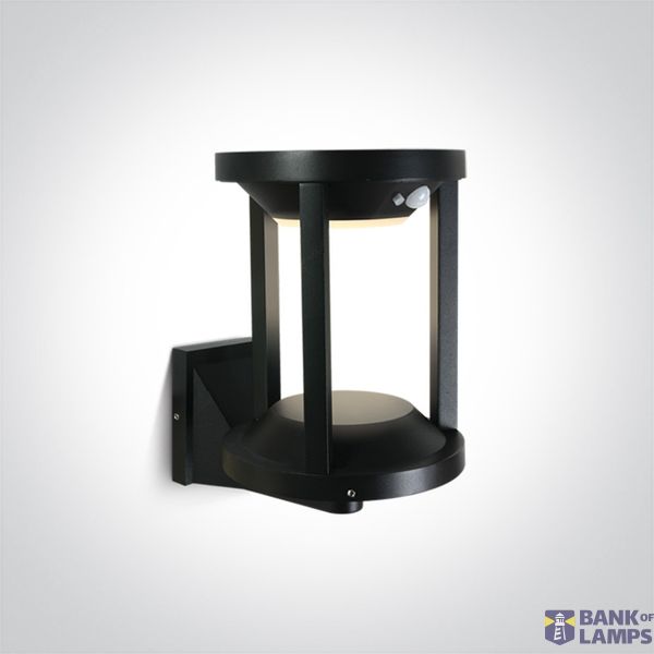 BLACK LED 2W EW IP65 SOLAR image 1