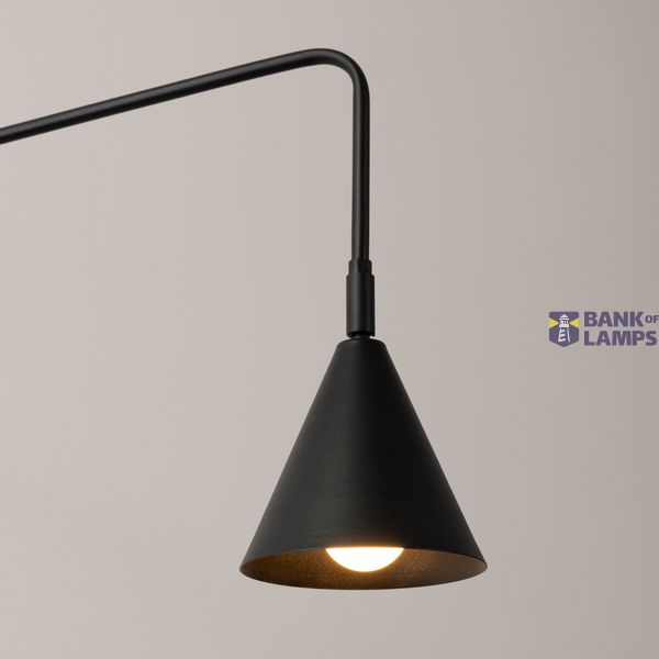 Wall lamp NOX black image 3