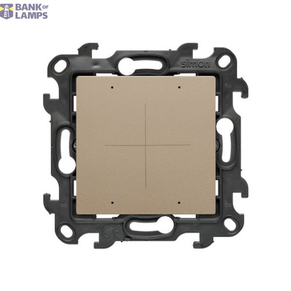 Quadruple lighting controller with built-in energy measurement, controlled by a smartphone [Wi-Fi] SWITCH Q, champagne matt image 1