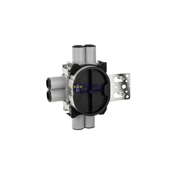 BUILT-IN WALL BOX 1,5 9/12mm 6-INLETS VERTICAL 48-PACK image 1