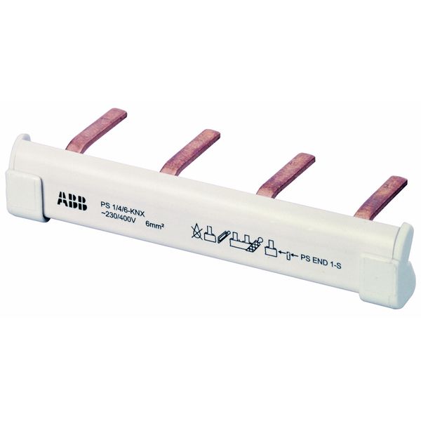 PS1/4/6-KNX PS 1/4/6-KNX Busbar, 1 Phase, 4 Contacts image 1