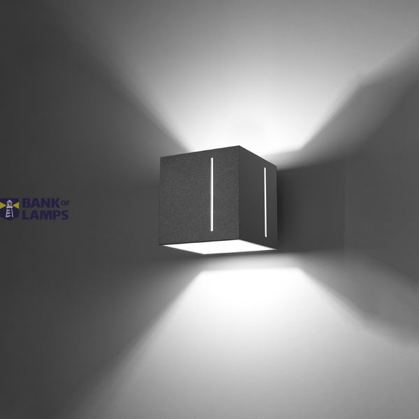 PIXAR wall lamp gray G9 1x40W IP20 image 2