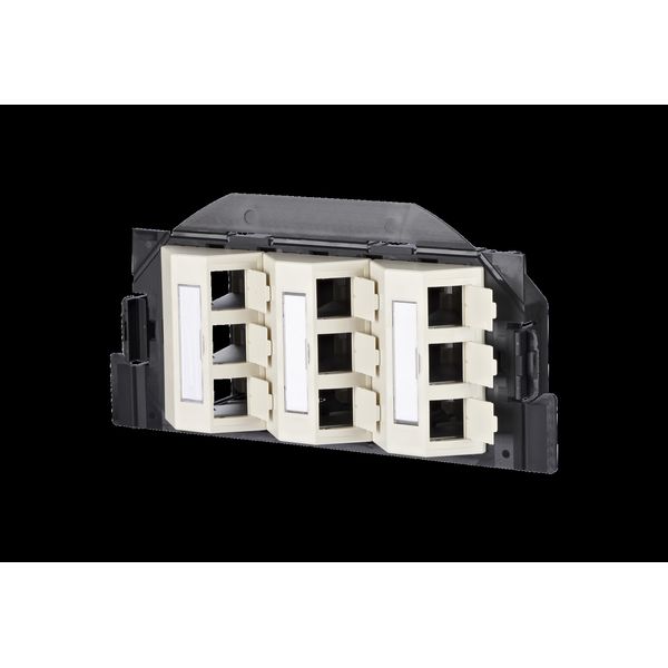 Subway underfloor unit GB2 Modul 9 port unequipped pearl white image 1