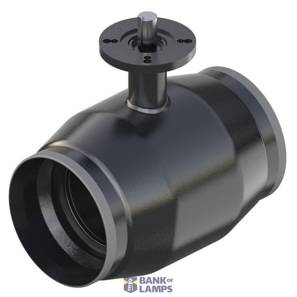 Ball valves, JIP-WW, RB, Gear flange, Reduced Bore, PN 25, DN 200, Welded image 1