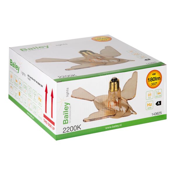 LED Bird Gold E27 4W 2200K DIM image 6