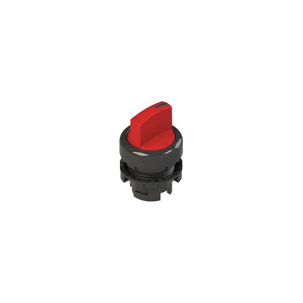 Short handle selector, 3 positions red with marking image 1