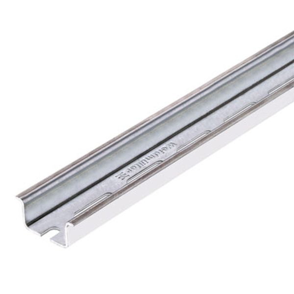 Terminal rail, Accessories, Steel, galvanic zinc plated and passivated, Width: 2000 mm, Height: 35 mm, Depth: 15 mm image 1