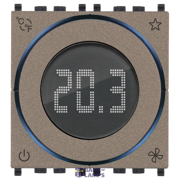 IoT dial thermostat FAN 2M Metal image 1