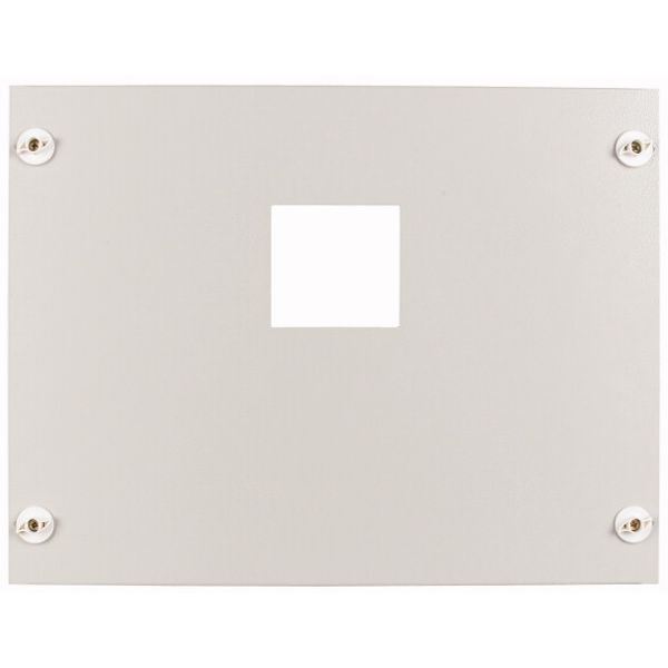 BPZ-NZM2-400-MV Mounting plate + front plate for HxW=400x400mm, NZM2, vertical image 1