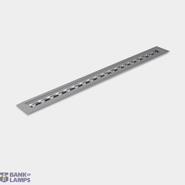 Lineal lighting system IP66-IP67 Convert Recessed DMX LED 45W RGBW Grey 2073lm image 1