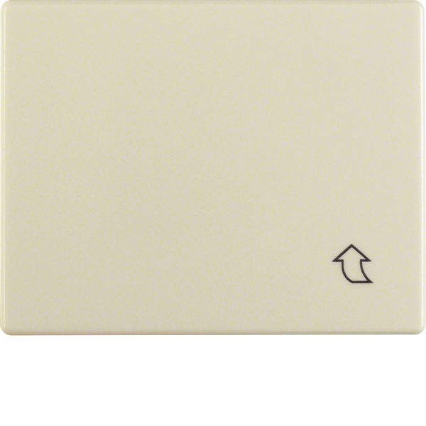 Interm. ring hinged cover f. central plate 50x50 mm, arsys, white gl. image 1