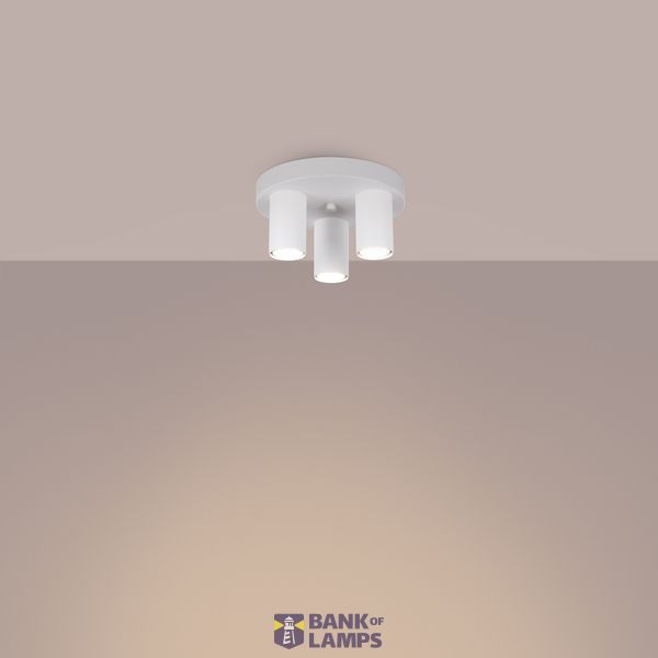 CEILING LAMP LAGOS 3P WHITE 3XGU10 image 10