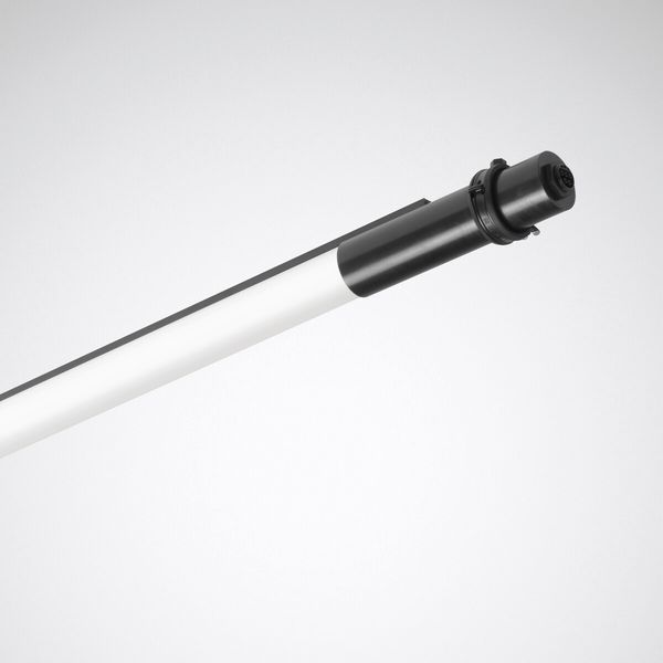 Surface-mounted luminaire So-Tube D Diffuser Black tubular ETDD 56W 7600lm Lambertian (L) IK02 3 SDCM image 1