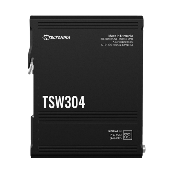 TSW304 DIN Rail Switch 4 GbE ports TSW304000000 image 3