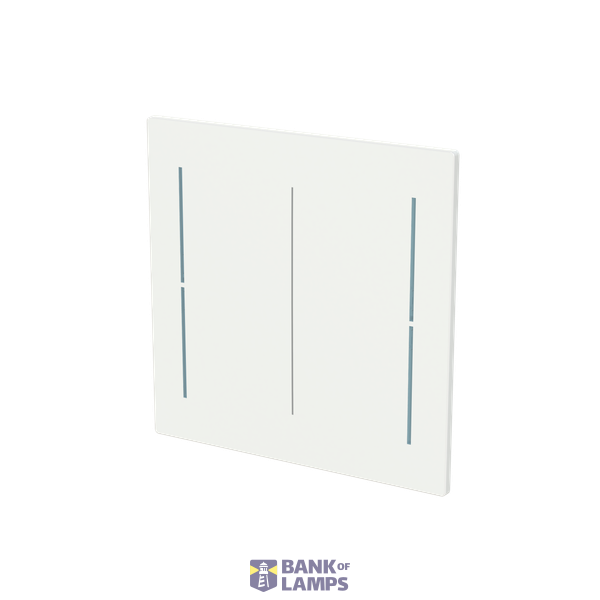LFW/A.2.70.1-44G Cover plate studio white - Trevion® image 2