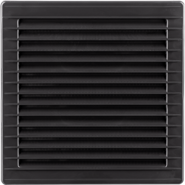 grille 170x170 Ø 125 graphite image 1