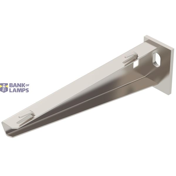Wall and support bracket for mesh cable tray B210mm Stainless steel A4 image 1