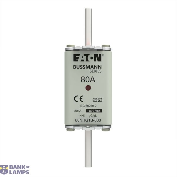 Fuse-link, LV, 80 A, 800 V AC, NH1, Class gG/gL image 4