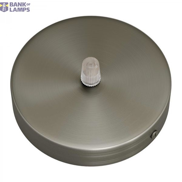 Cylindrical metal ceiling rose kit image 2