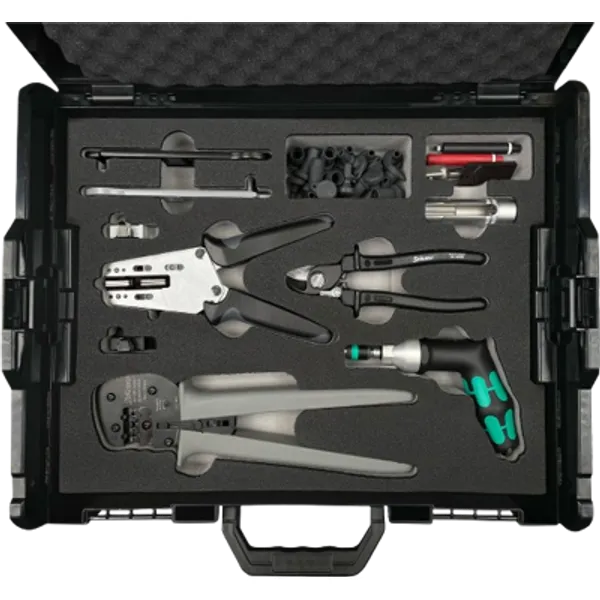 Photovoltaic assembly tool kit, 34 pieces, Stäubli Electrical Connectors, 32.6126 image 1
