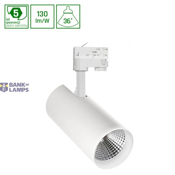 MDR BRANTA 830 27W 230V 36deg White MESH image 1