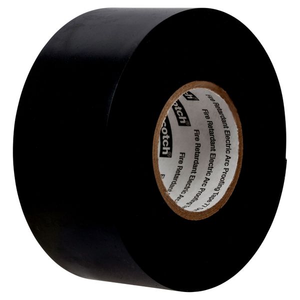 Scotch® Fire-Retardant Electric Arc Proofing Tape 77, Black, 38 mm x 6 image 1