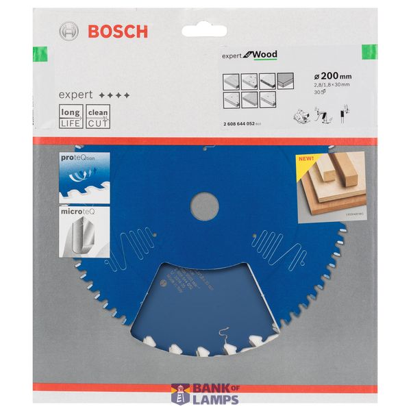 Circular saw blade Expert for Wood 200 x 30 x 2,8 mm, 30 image 2