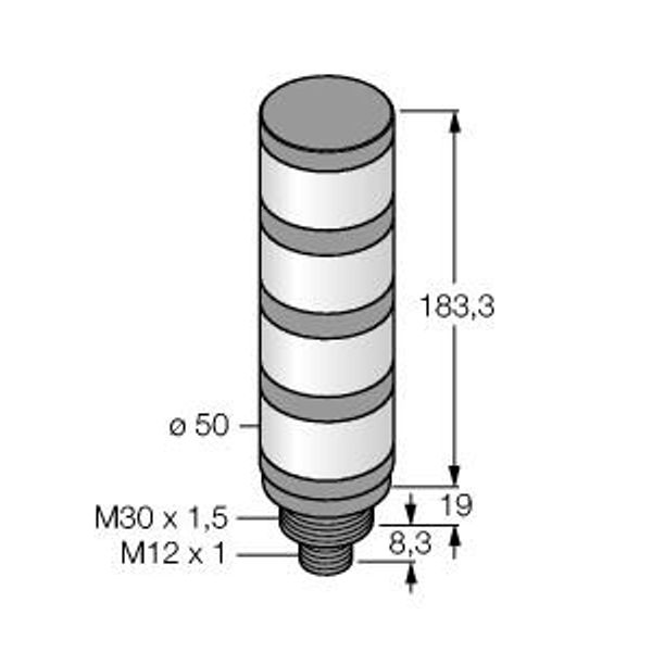 LED Signal Light Tower Light   TL50WGYRQ image 2