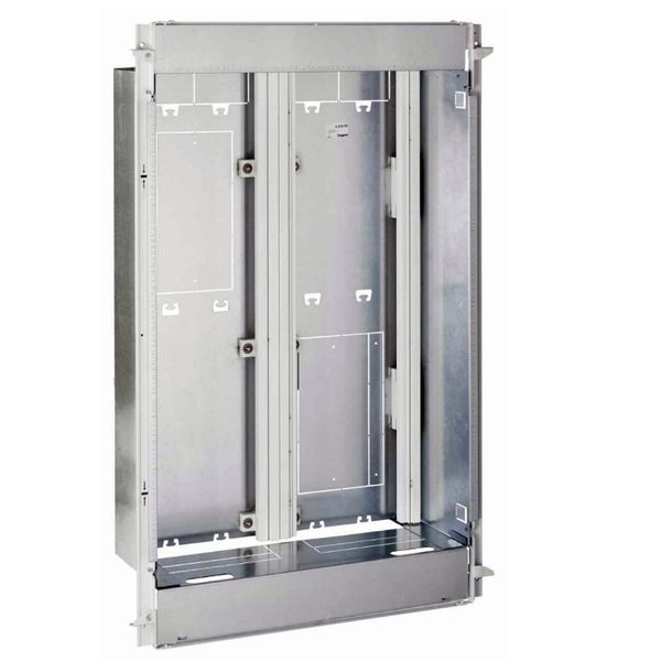 METAL FLUSH BOX 2x13 MOD FOR 2 MODULAR BOX 3R+PLATE+COM image 1