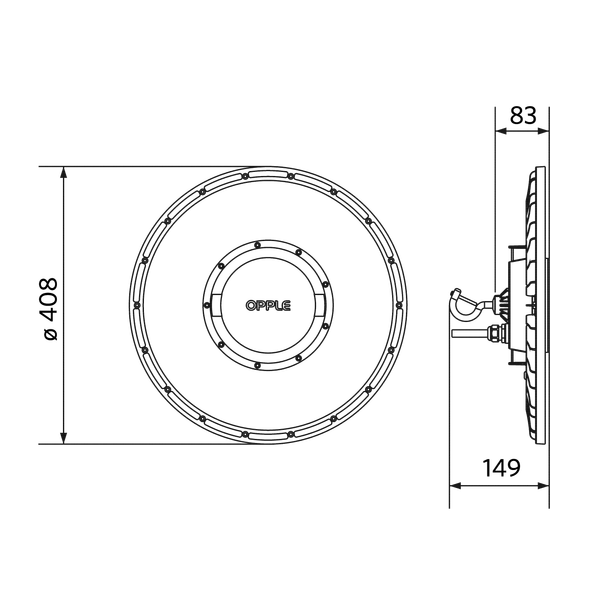 LEDHighbay-P5 150W-840-AS image 3
