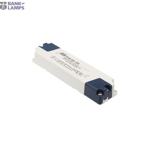 PLM-25-700 Led driver, Class2 25W, 21-36V, 700mA CC, MEAN WELL image 1