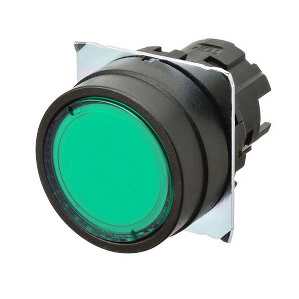 Pushbutton A22NZ 22 dia., bezel plastic, flat, alternate, cap color tr A2270206E image 2