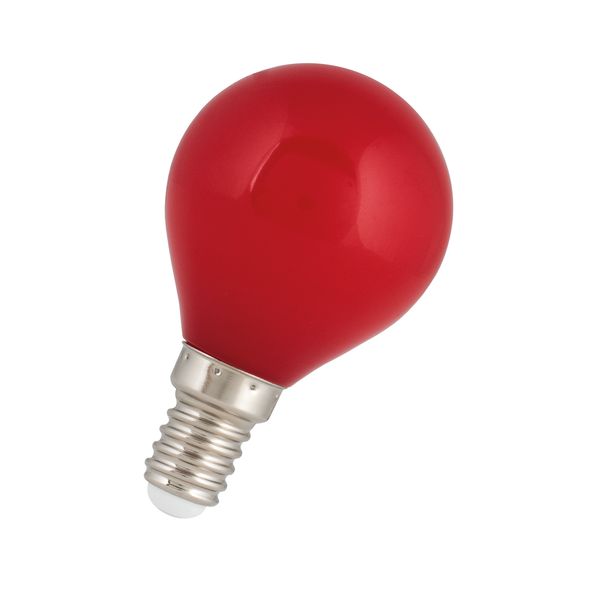 LED Ball G45 E14 240V 1W Red image 1