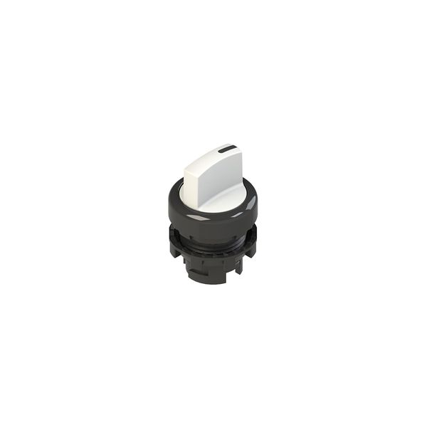 Short handle selector, 3 positions white with marking image 2