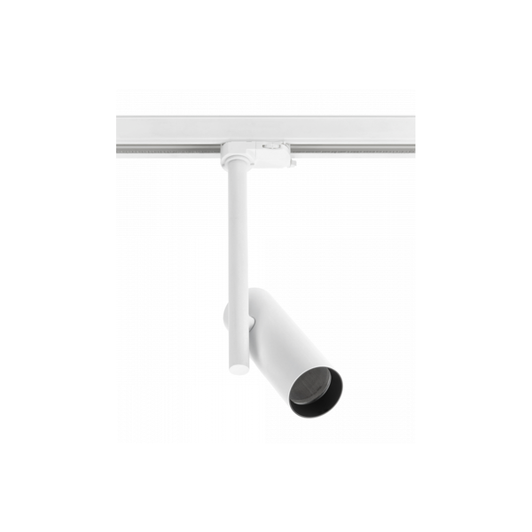 Track luminaire GROSSO, GU10, max. 20 W, AC220-240V, IP20, round, white image 1