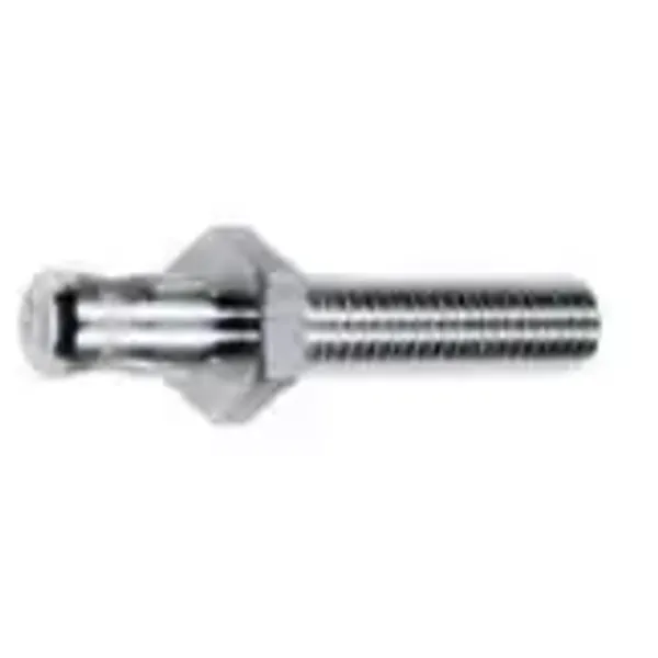 6 mm plug, screw connection, silver, 04.0057 image 1