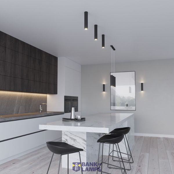 HANGING LAMP LAGOS 3L BLACK GU10 3X40W IP20 image 7